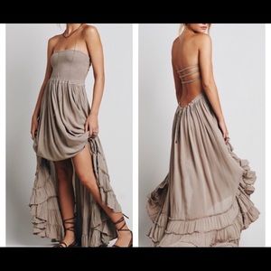 NWOT Free people extratropical maxi dress